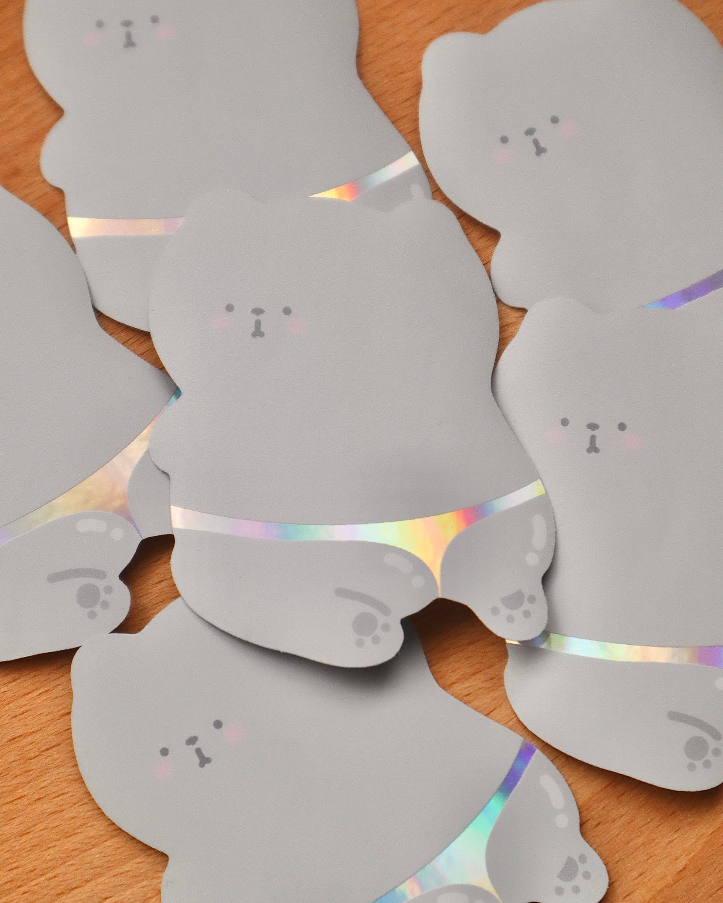 Pippin’s Panties Holographic Die-cut Sticker