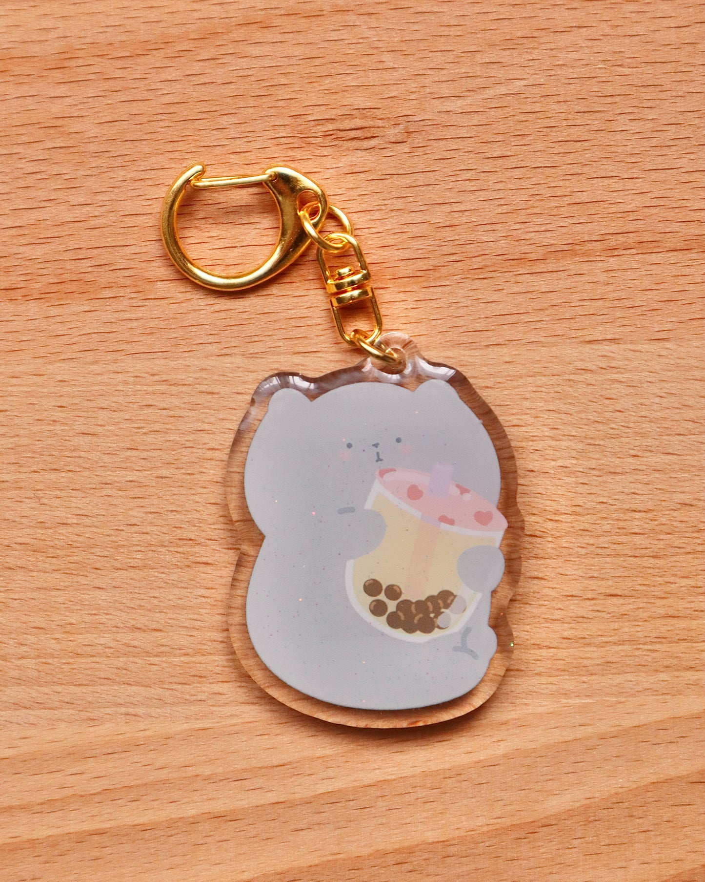 Pippin BBT Glitter Keychain