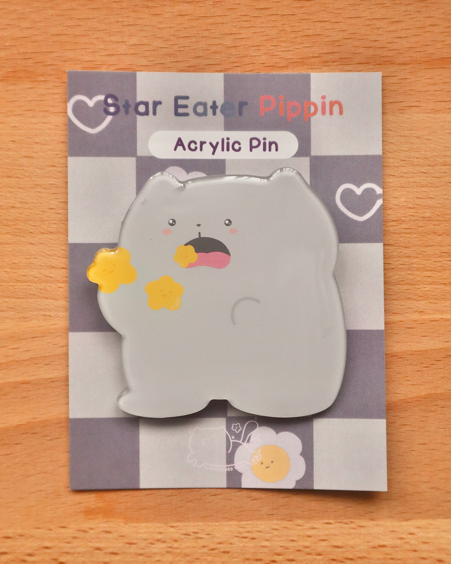 Star Eater Pippin Acrylic Pin