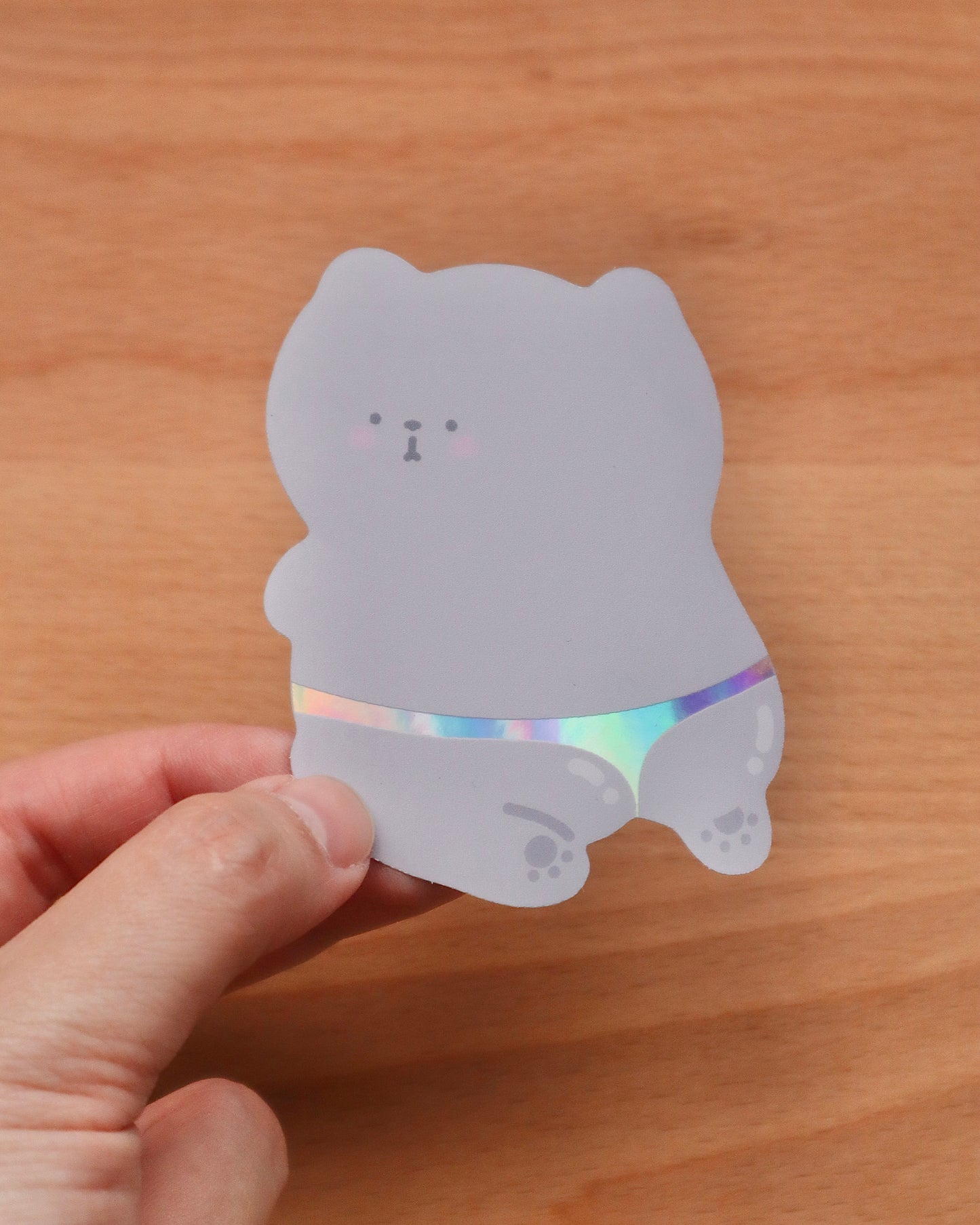 Pippin’s Panties Holographic Die-cut Sticker