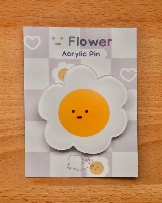 ・_・Flower Acrylic Pin