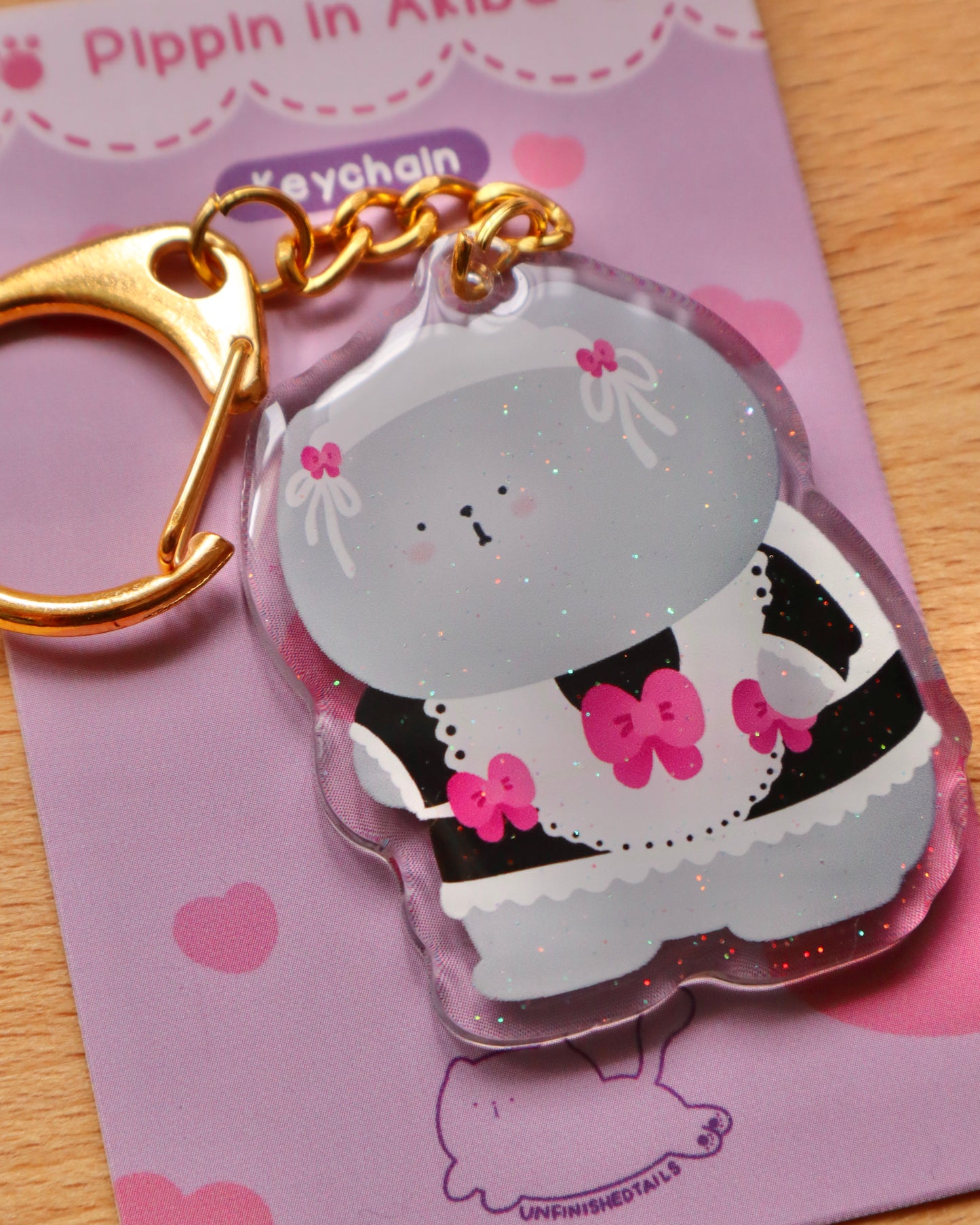 Pippin in Akiba Glitter Keychain