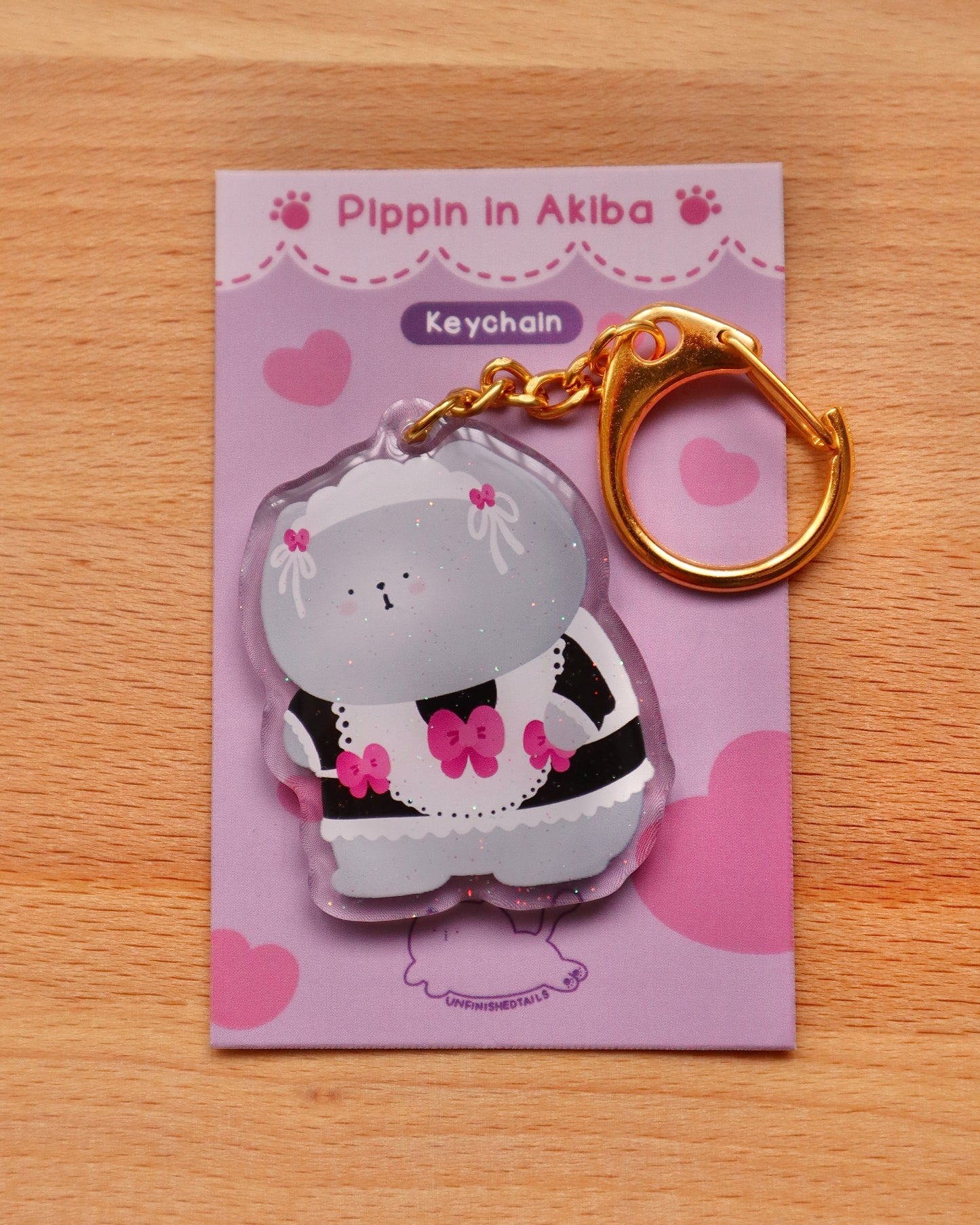 Pippin in Akiba Glitter Keychain