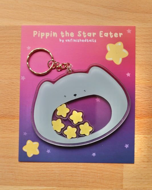 Pippin Star Eater Shaker Keychain