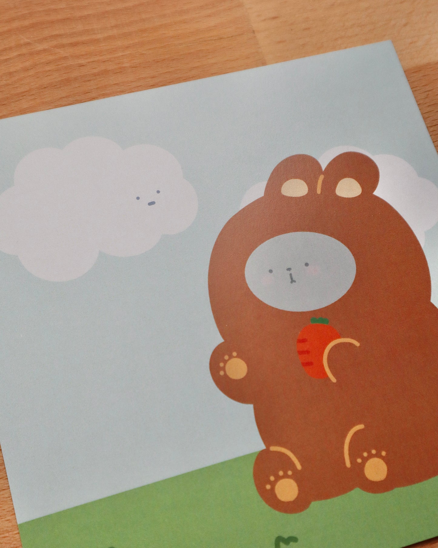 Pippin Bunny Art Card Print
