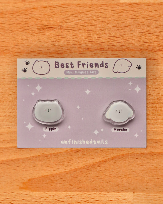 Pippin & Marche Best Friends Mini Magnet Set
