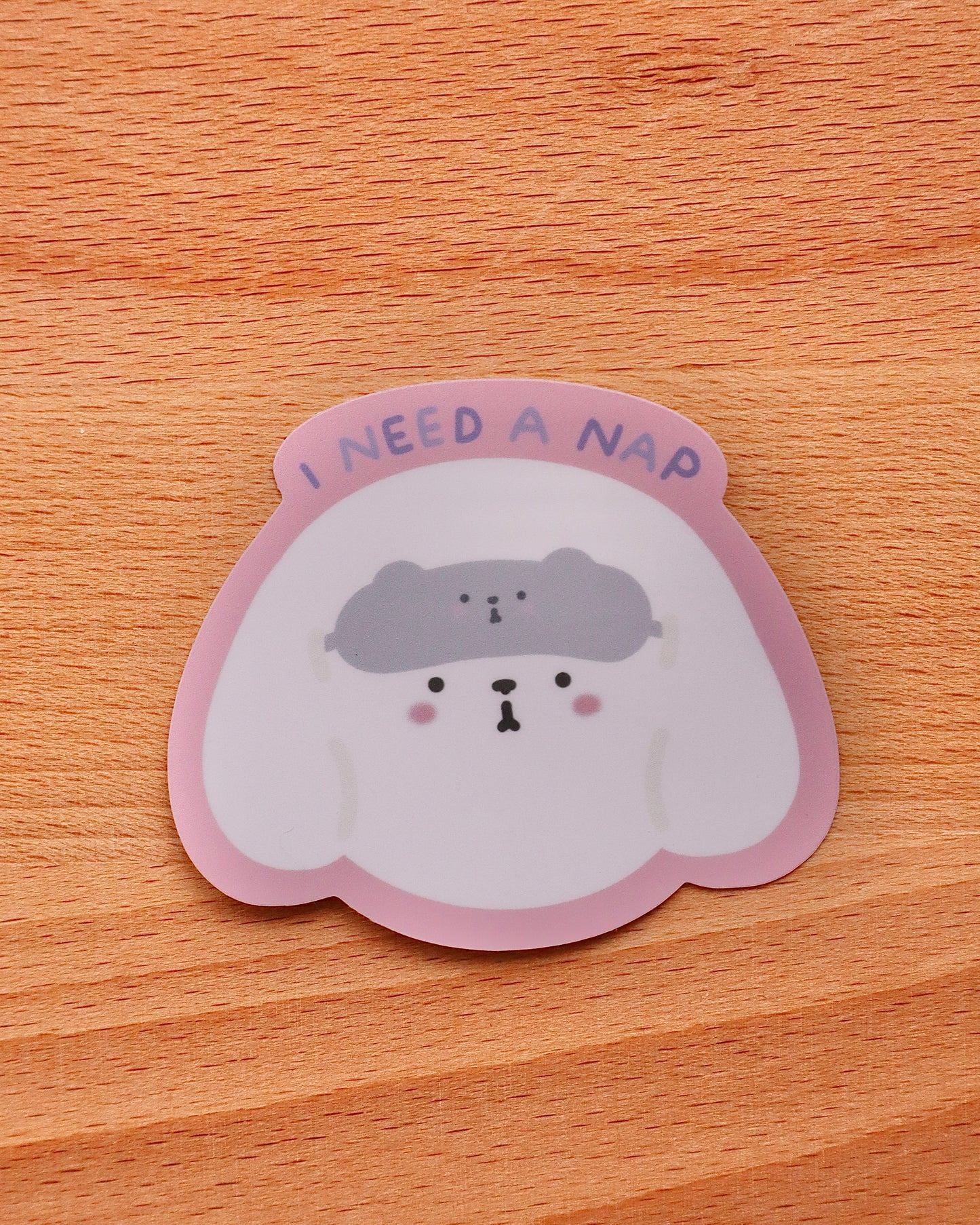 Marche I Need A Nap Die-Cut Sticker