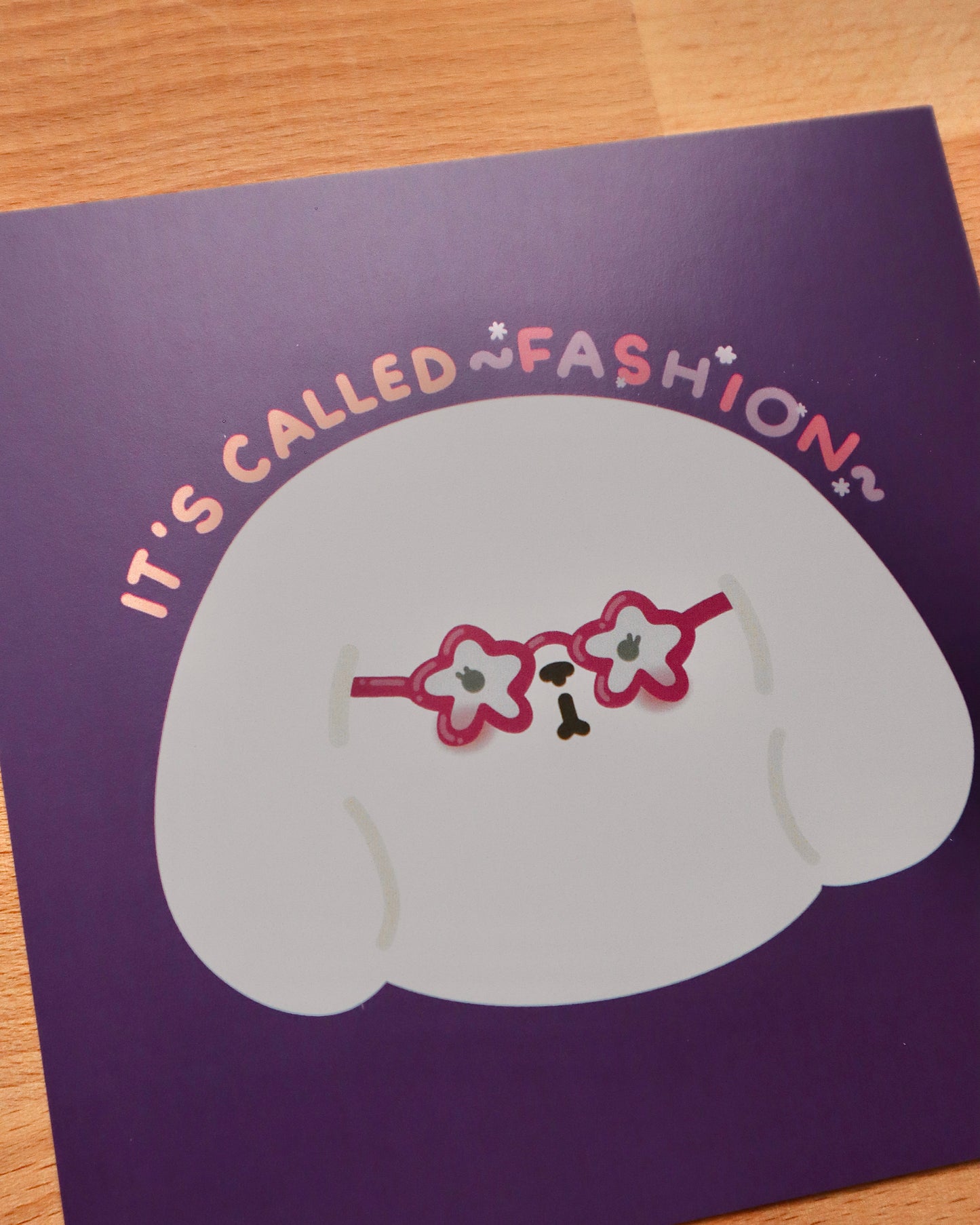 Marche It’s Called Fashion~ Art Card Print