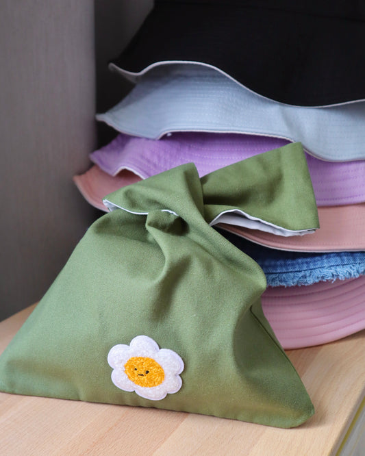 ・_・Flower Wrist Bag
