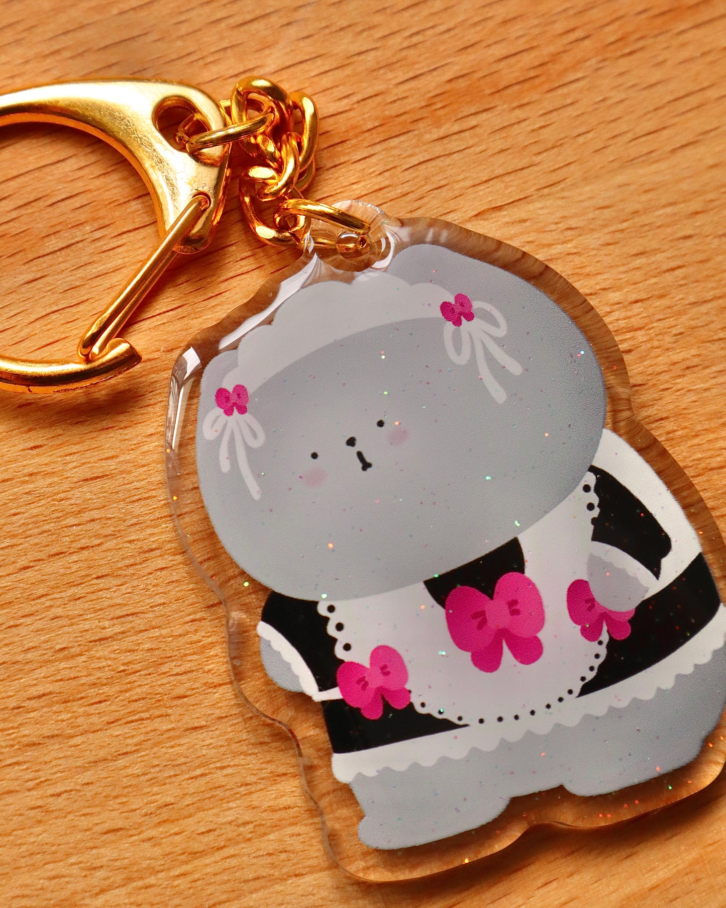 Pippin in Akiba Glitter Keychain