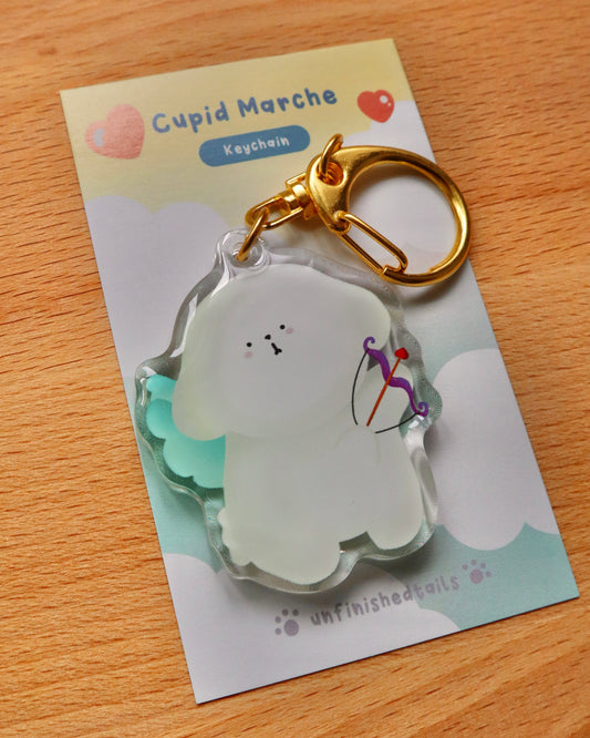 Marche the Cupid Keychain
