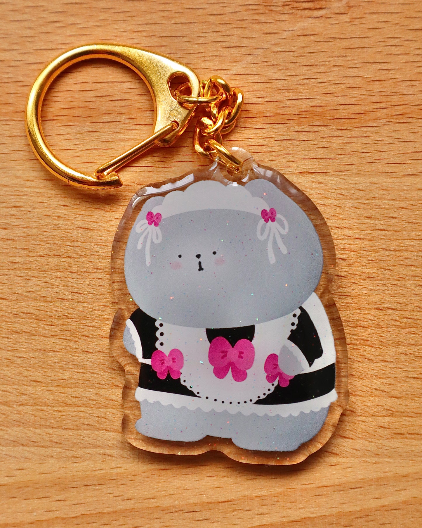 Pippin in Akiba Glitter Keychain