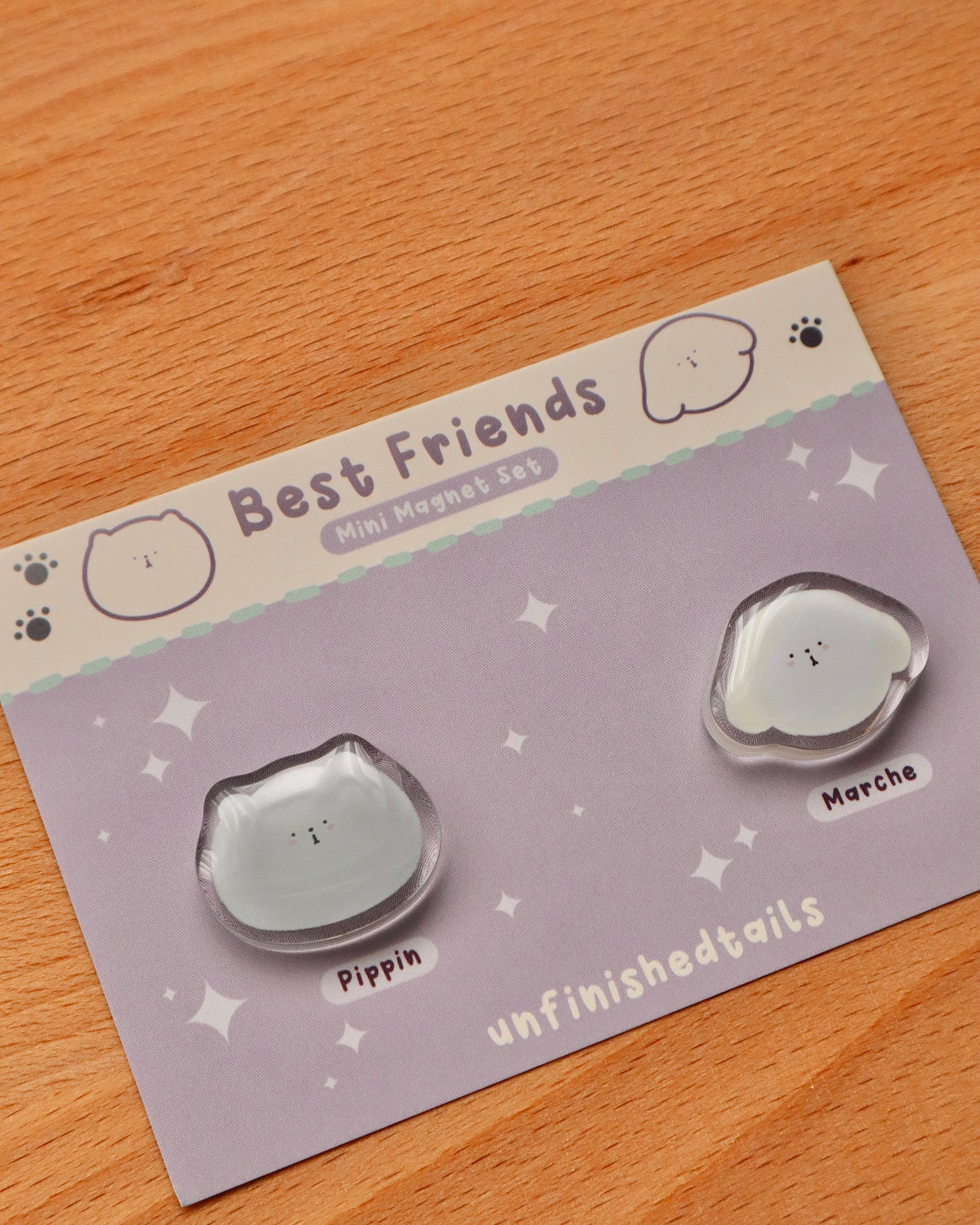 Pippin & Marche Best Friends Mini Magnet Set