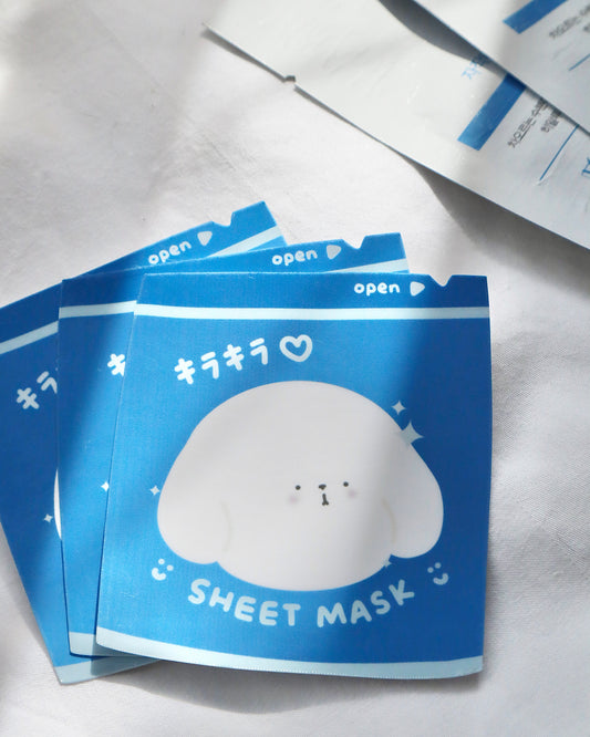 Marche Sheet Mask Die-Cut Sticker