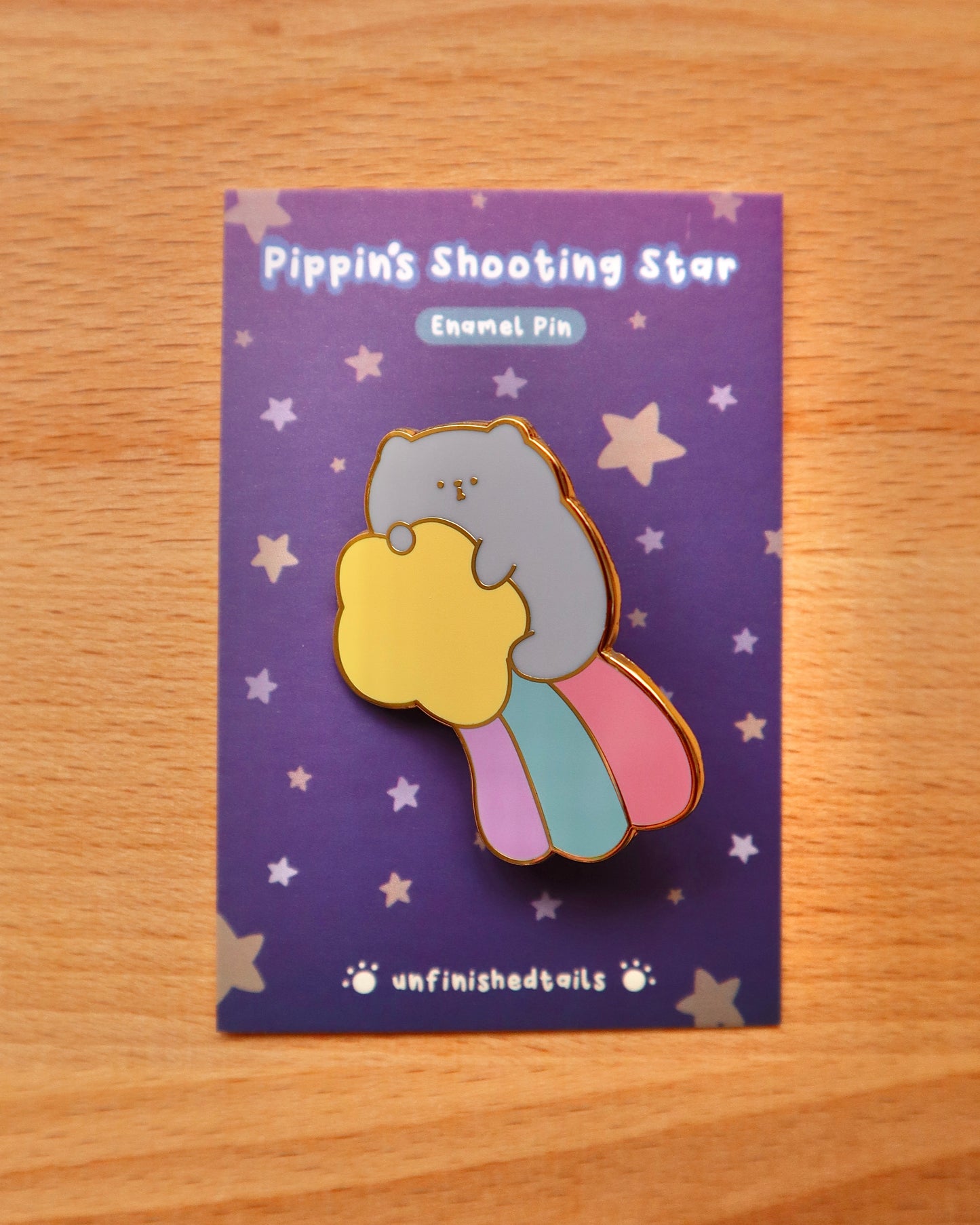 Pippin’s Shooting Star Enamel Pin