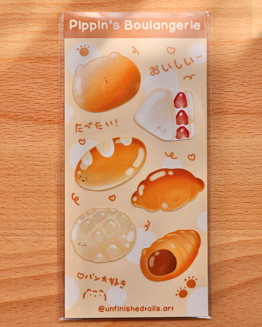 Pippin’s Boulangerie Sticker Sheet