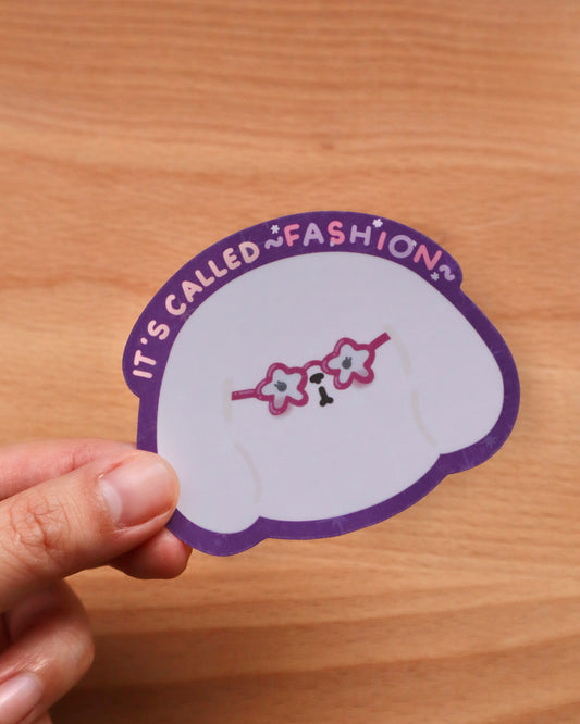 Marche It’s Called Fashion~ Die-Cut Sticker